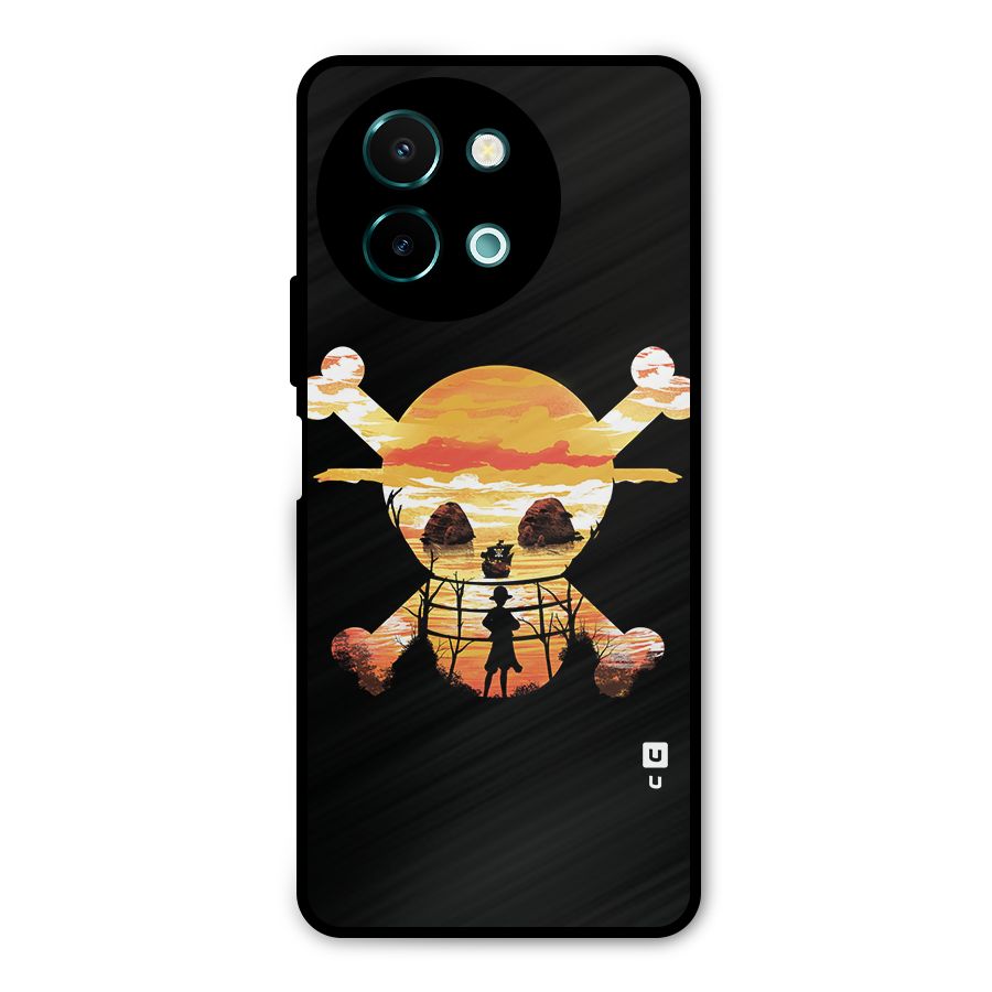 Minimal One Piece Metal Back Case for Vivo Y58