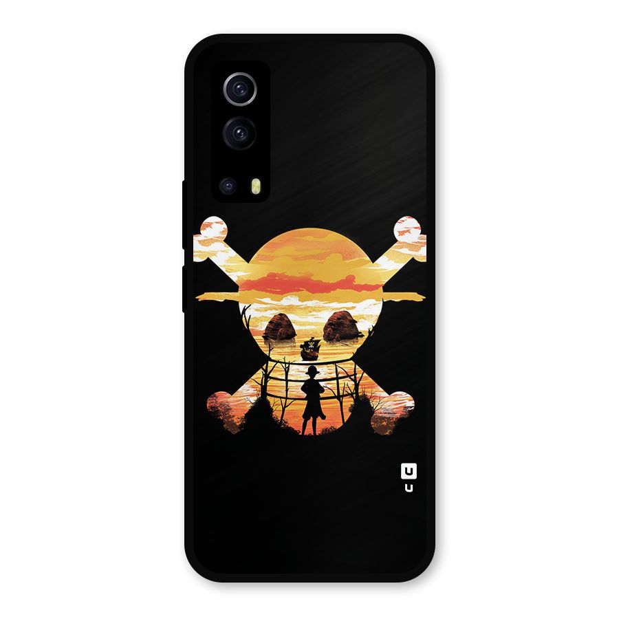 Minimal One Piece Metal Back Case for iQOO Z3