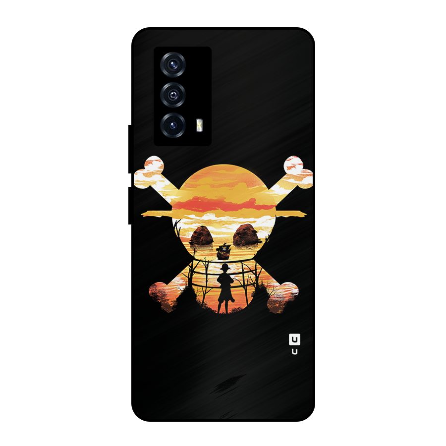 Minimal One Piece Metal Back Case for iQOO Z5