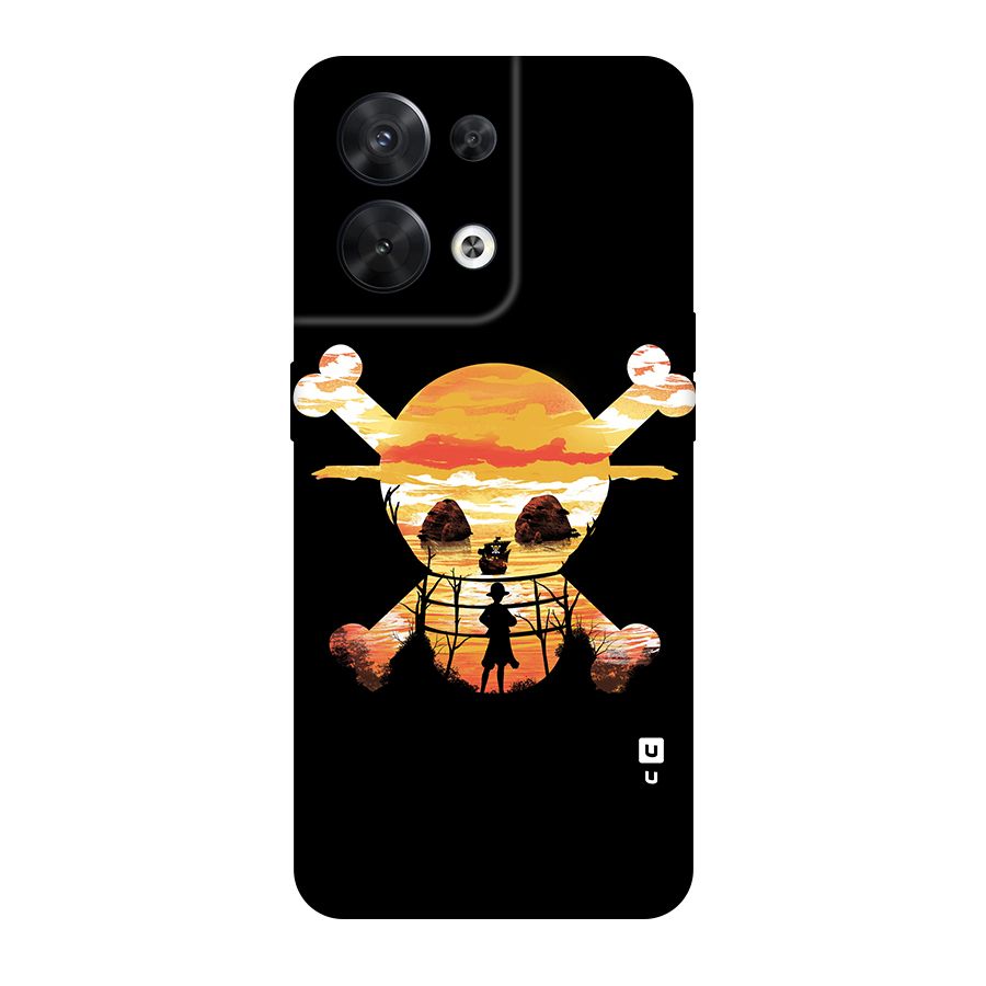 Minimal One Piece Original Polycarbonate Back Case for Oppo Reno8 5G