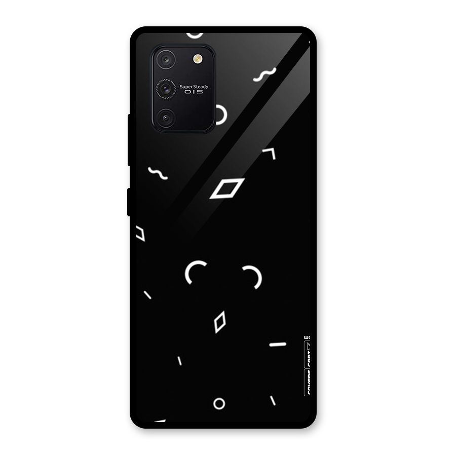 Minimal Shapes Glass Back Case for Galaxy S10 Lite