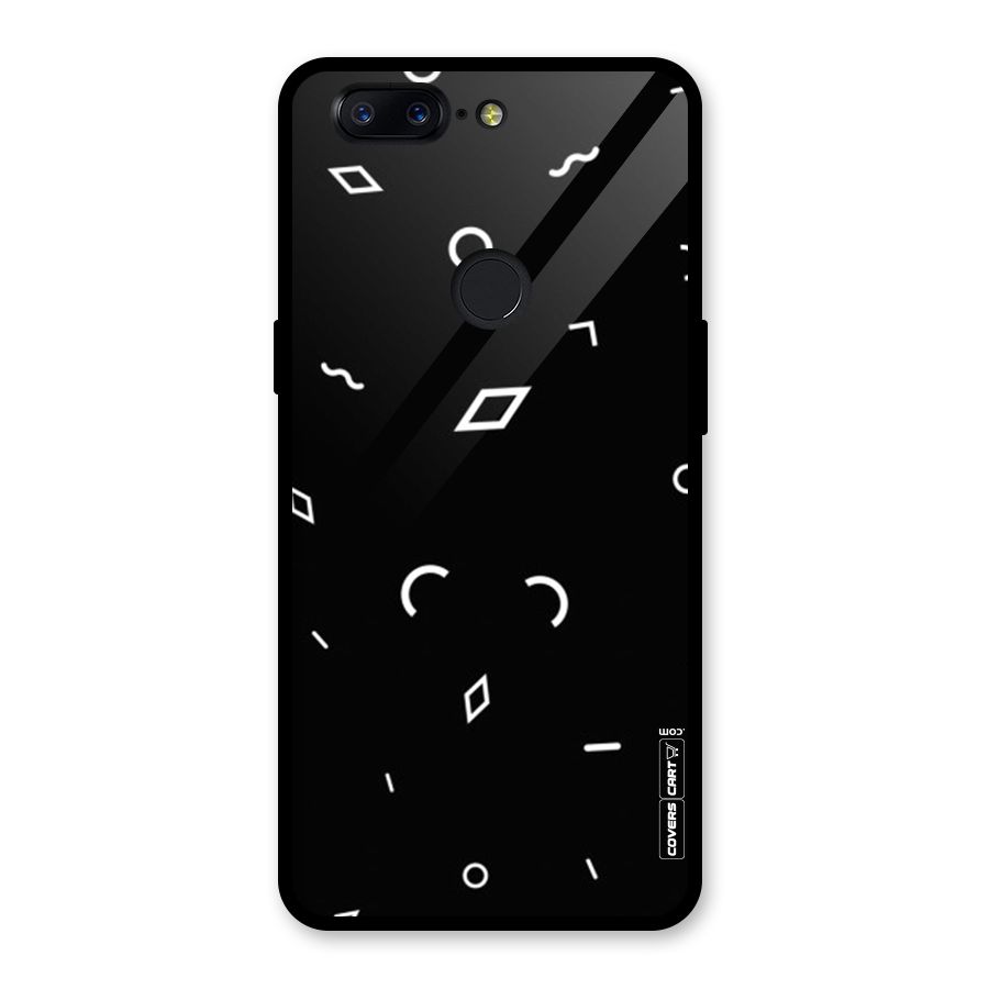 Minimal Shapes Glass Back Case for OnePlus 5T