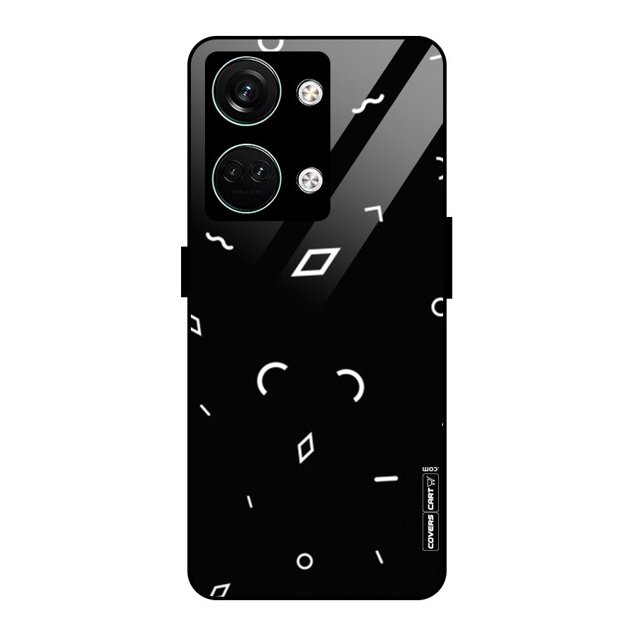 Minimal Shapes Glass Back Case for Oneplus Nord 3