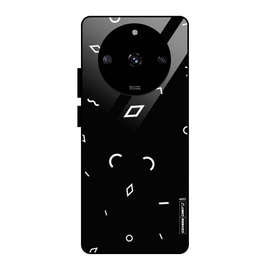 Minimal Shapes Glass Back Case for Realme Narzo 60 5G