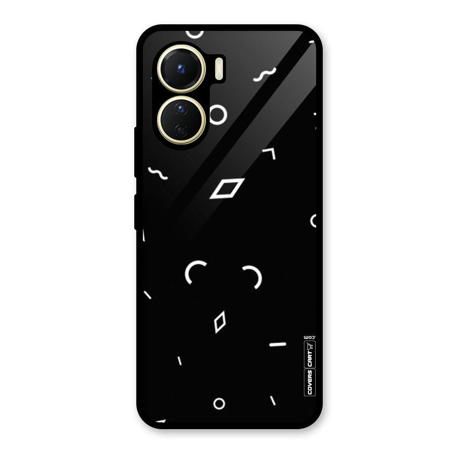 Minimal Shapes Glass Back Case for Vivo Y16