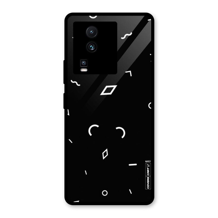 Minimal Shapes Glass Back Case for Vivo iQOO Neo 7 Pro