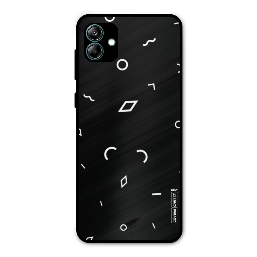 Minimal Shapes Metal Back Case for Galaxy A04