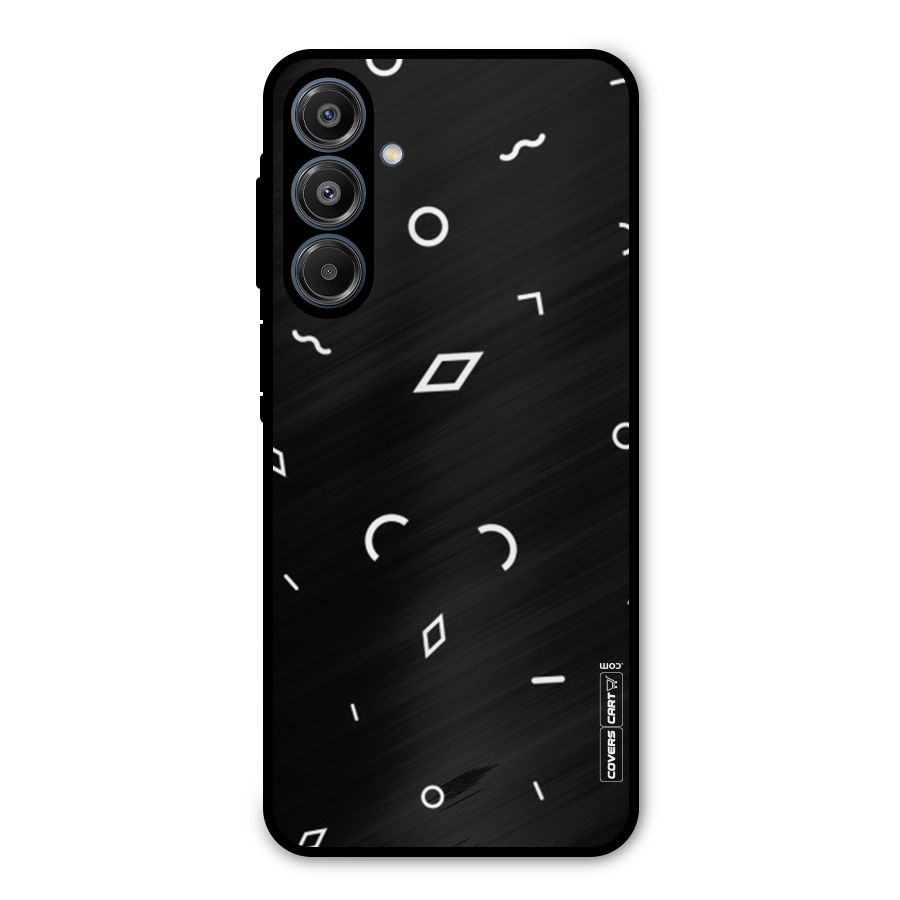 Minimal Shapes Metal Back Case for Galaxy A16 5G