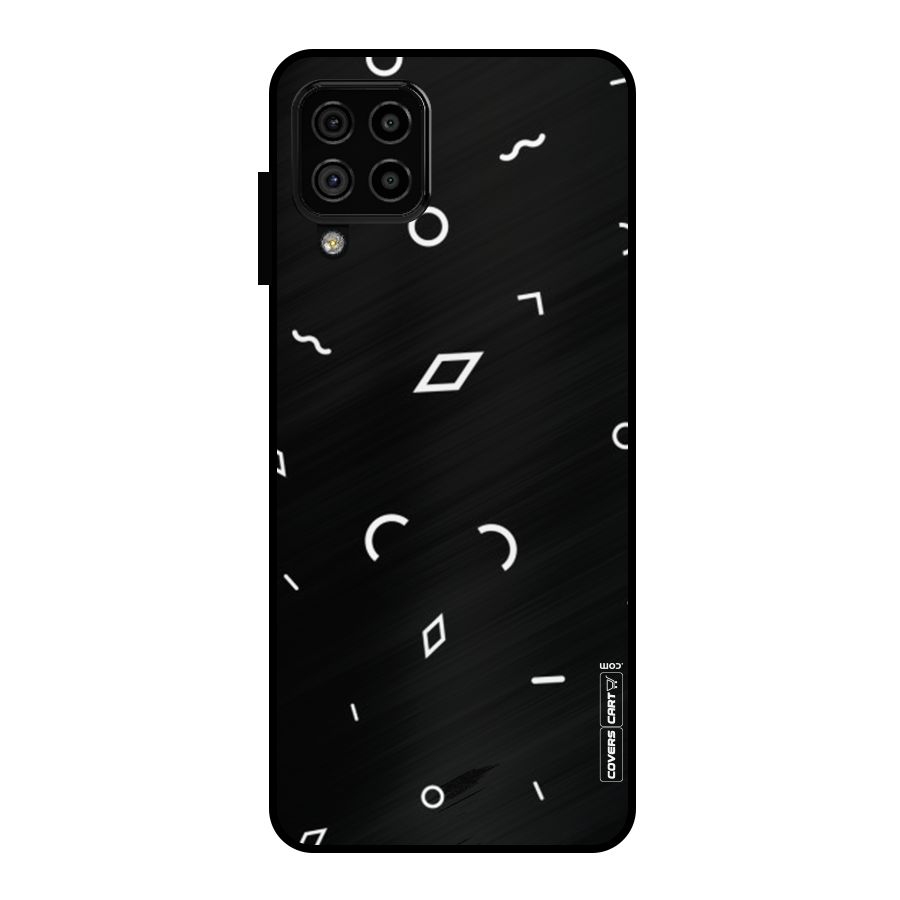Minimal Shapes Metal Back Case for Galaxy A22 4G