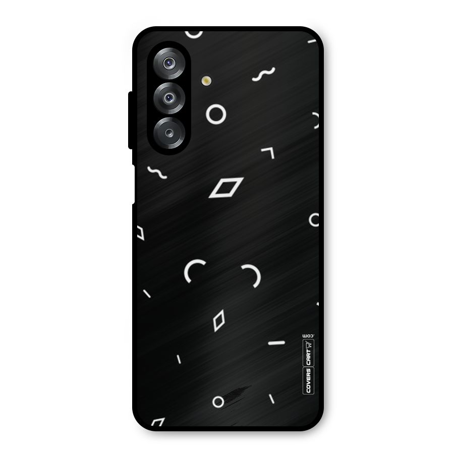 Minimal Shapes Metal Back Case for Galaxy A26
