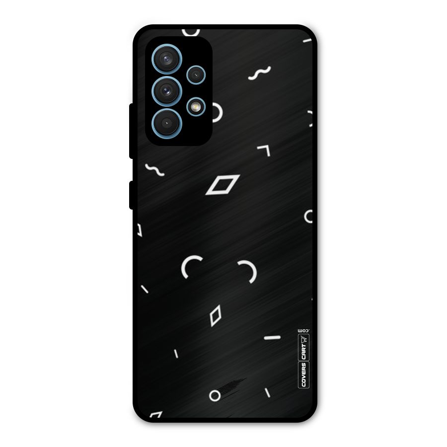 Minimal Shapes Metal Back Case for Galaxy A32