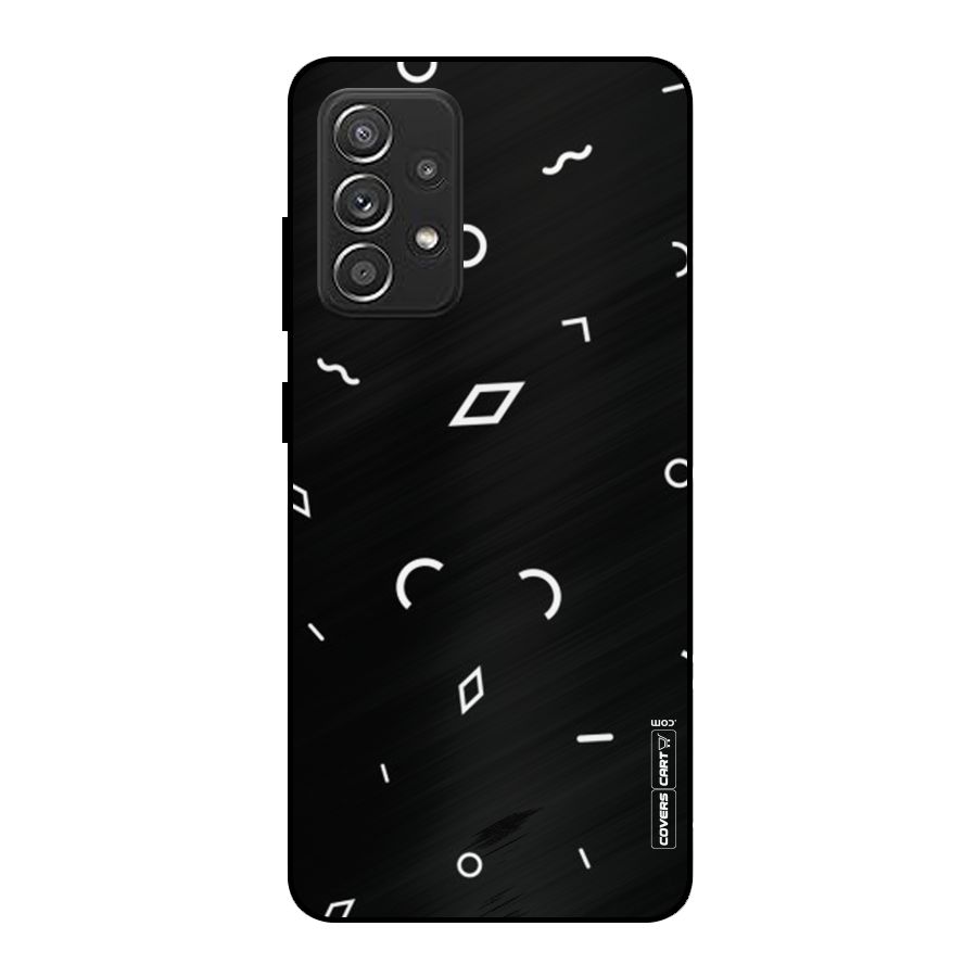 Minimal Shapes Metal Back Case for Galaxy A52s 5G