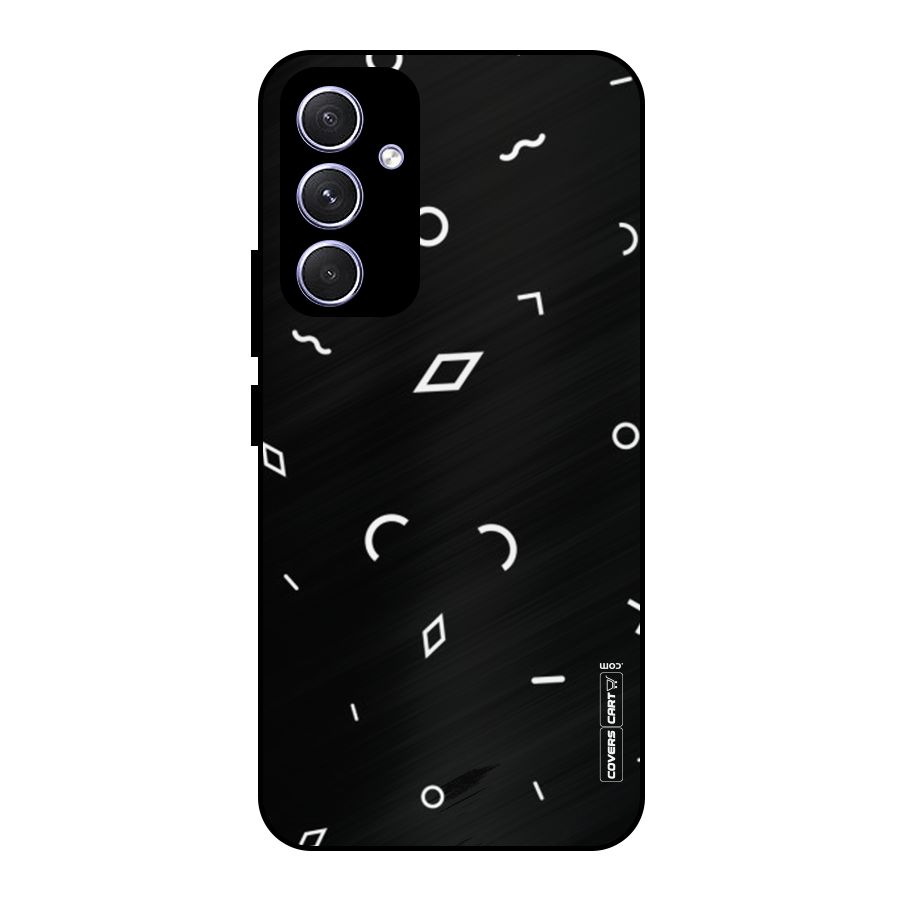 Minimal Shapes Metal Back Case for Galaxy A54