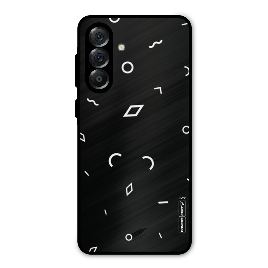 Minimal Shapes Metal Back Case for Galaxy A56