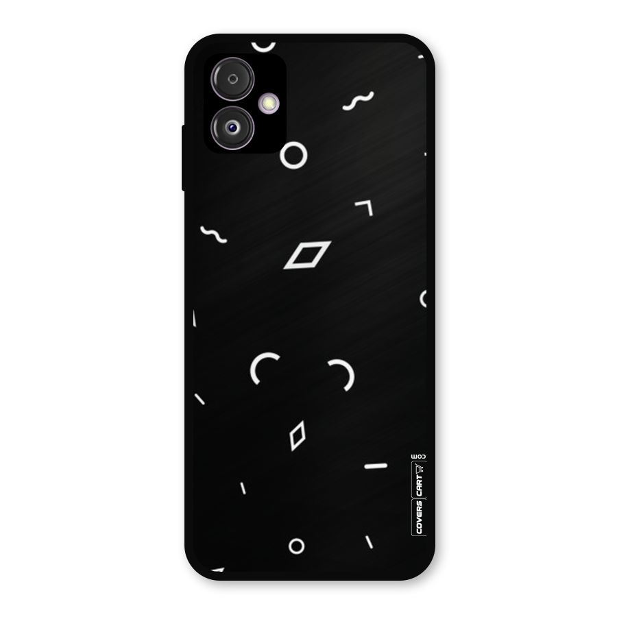 Minimal Shapes Metal Back Case for Galaxy F14