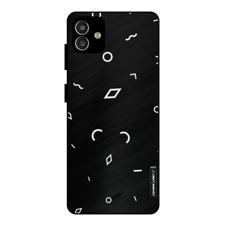 Minimal Shapes Metal Back Case for Galaxy M13 5G