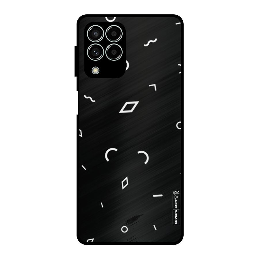 Minimal Shapes Metal Back Case for Galaxy M33