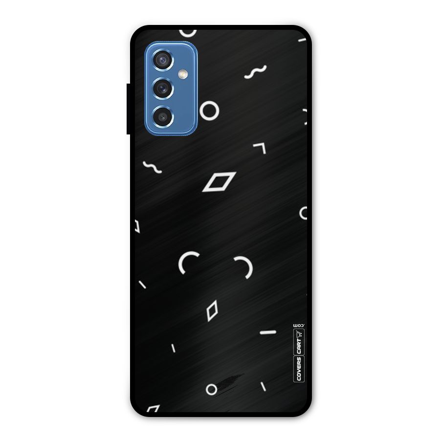 Minimal Shapes Metal Back Case for Galaxy M52 5G