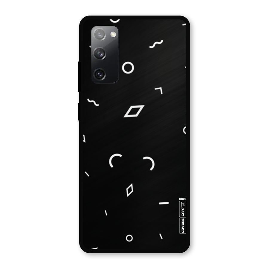 Minimal Shapes Metal Back Case for Galaxy S20 FE