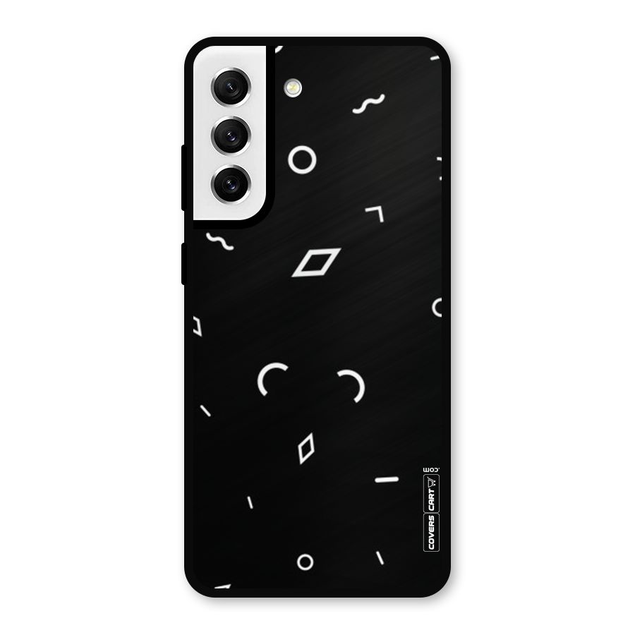 Minimal Shapes Metal Back Case for Galaxy S21 FE 5G
