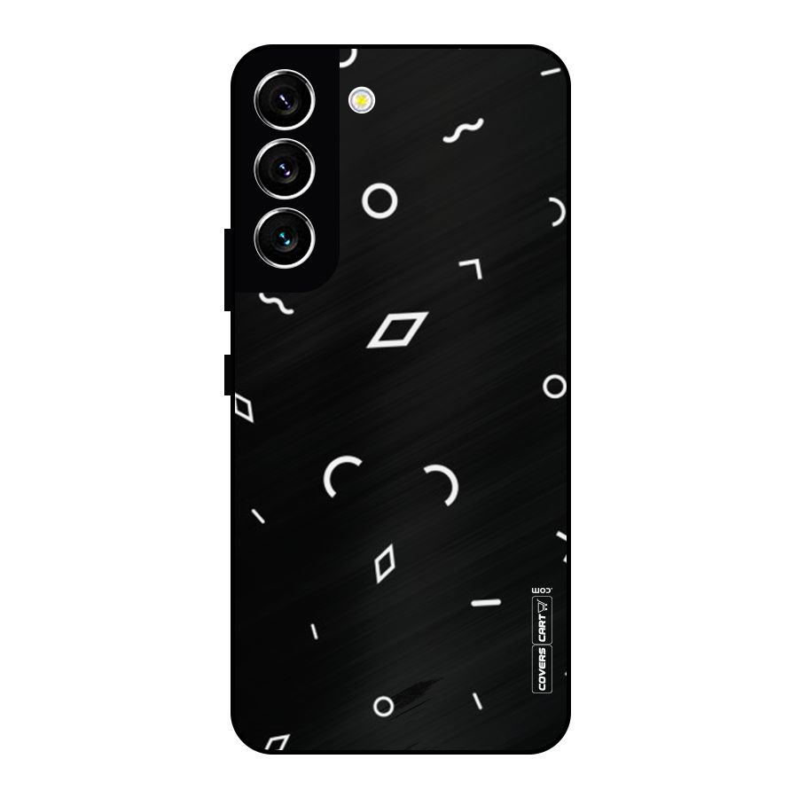 Minimal Shapes Metal Back Case for Galaxy S22 5G