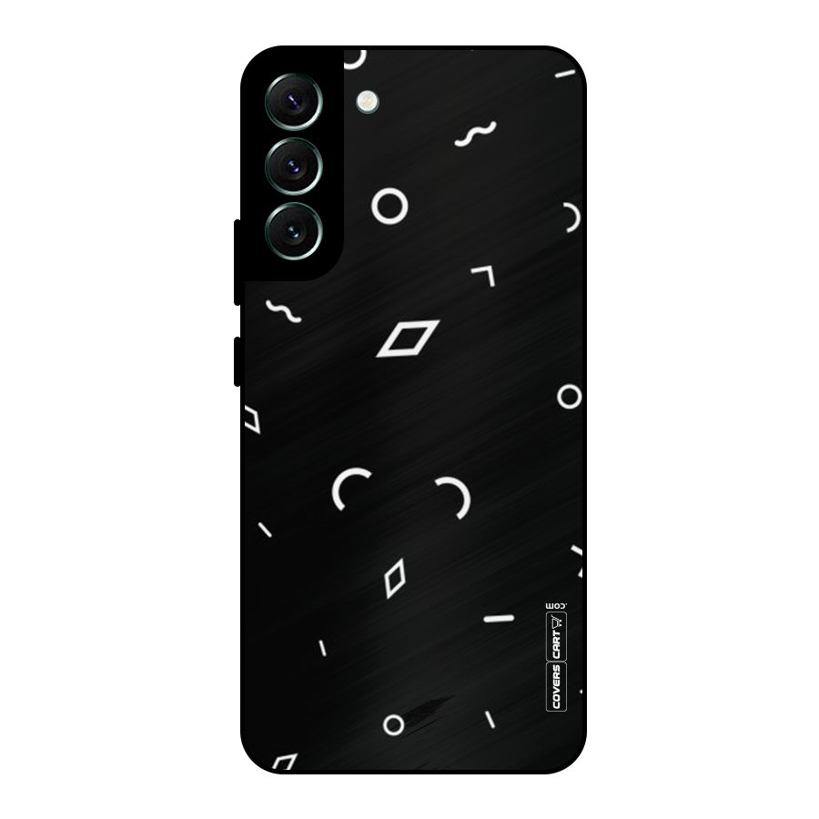 Minimal Shapes Metal Back Case for Galaxy S22 Plus 5G