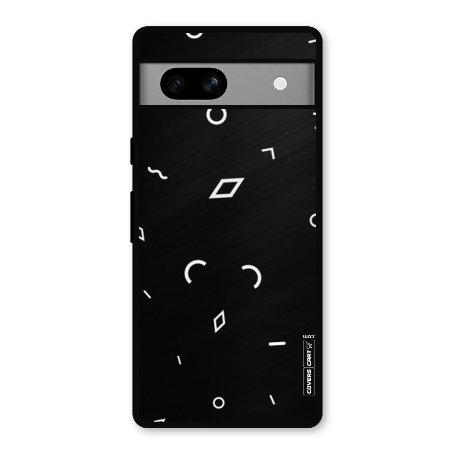 Minimal Shapes Metal Back Case for Google Pixel 7a