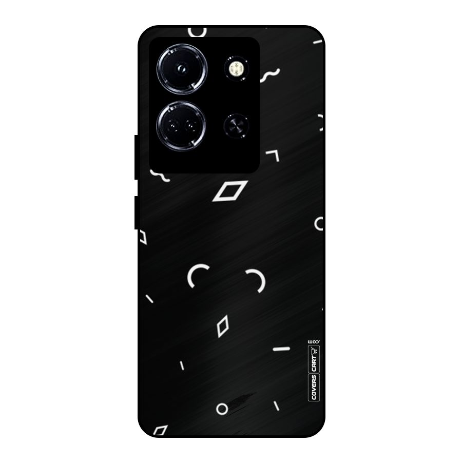 Minimal Shapes Metal Back Case for Infinix Note 30 5G