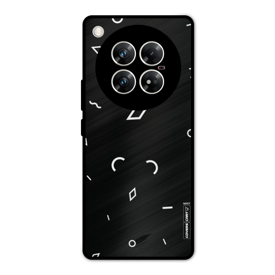 Minimal Shapes Metal Back Case for Infinix Zero 40 5G
