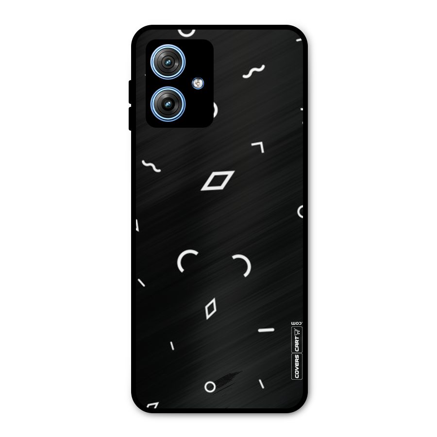 Minimal Shapes Metal Back Case for Moto G54