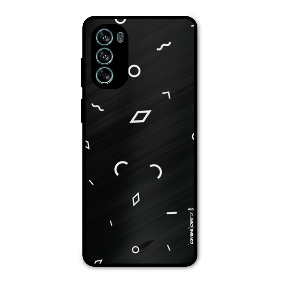 Minimal Shapes Metal Back Case for Moto G62