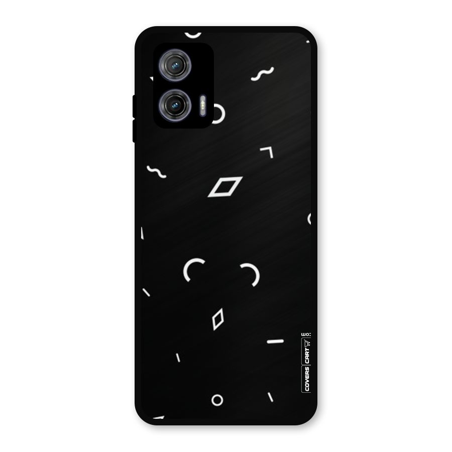 Minimal Shapes Metal Back Case for Moto G73