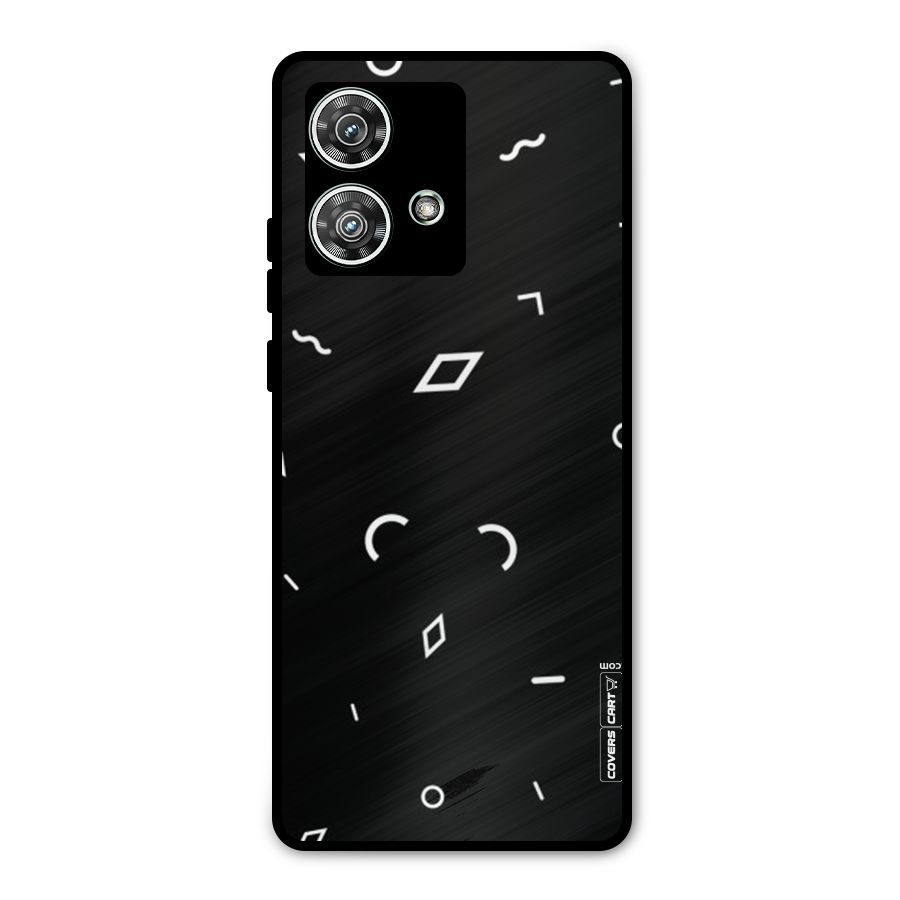 Minimal Shapes Metal Back Case for Motorola Edge 40 Neo