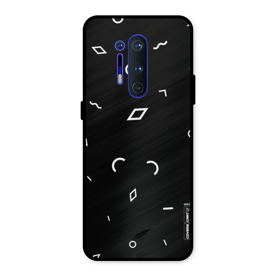 Minimal Shapes Metal Back Case for OnePlus 8 Pro