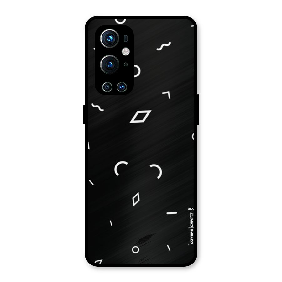 Minimal Shapes Metal Back Case for OnePlus 9 Pro
