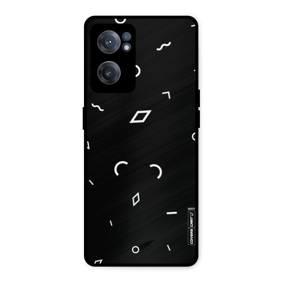 Minimal Shapes Metal Back Case for OnePlus Nord CE 2 5G