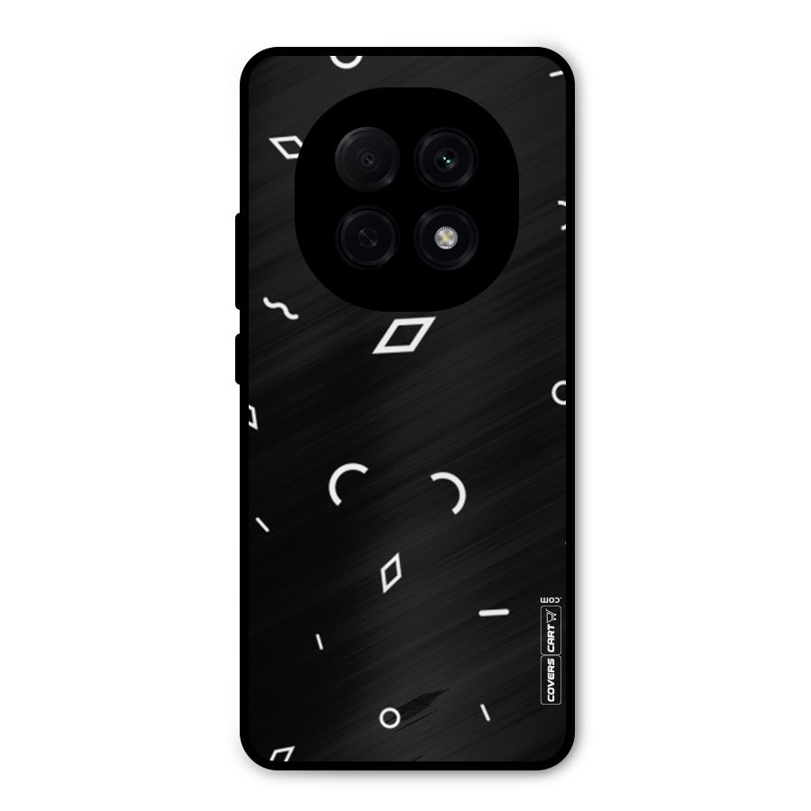 Minimal Shapes Metal Back Case for Oppo F29 Pro