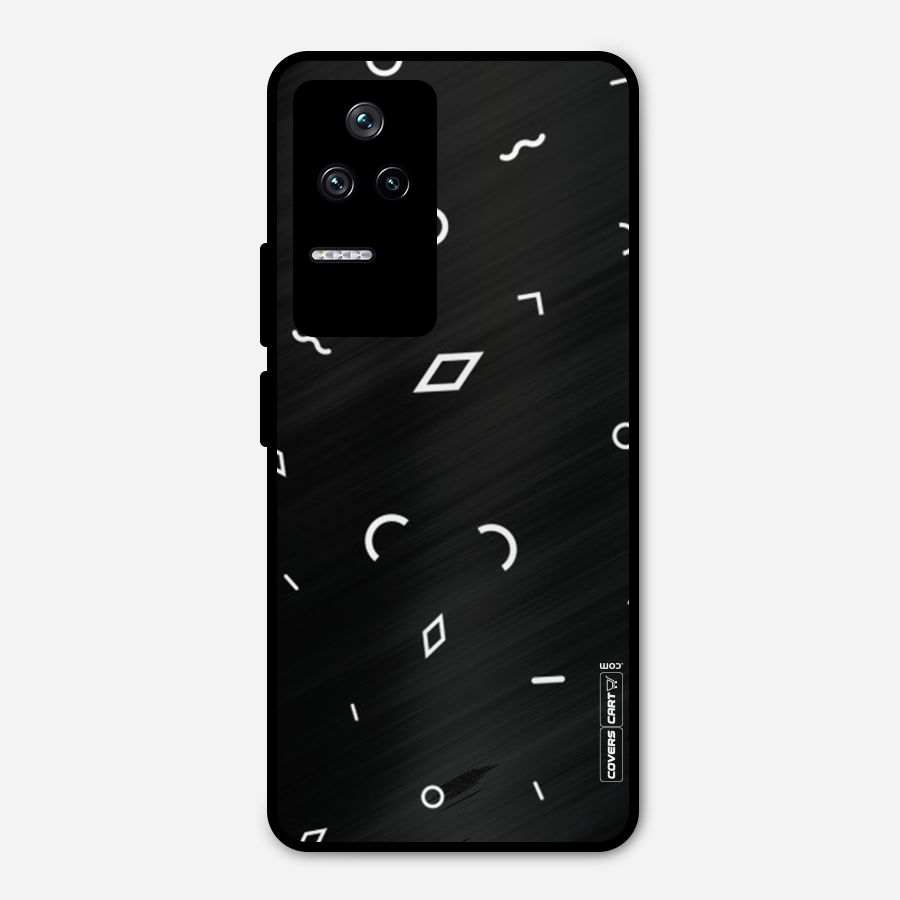 Minimal Shapes Metal Back Case for Poco F4 5G