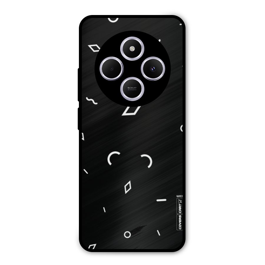 Minimal Shapes Metal Back Case for Poco M7