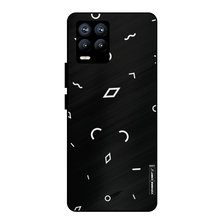 Minimal Shapes Metal Back Case for Realme 8 Pro