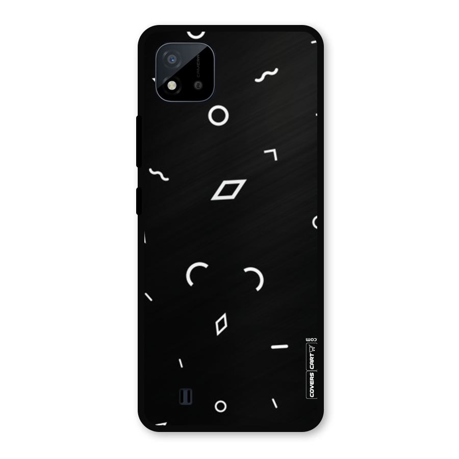 Minimal Shapes Metal Back Case for Realme C11 2021
