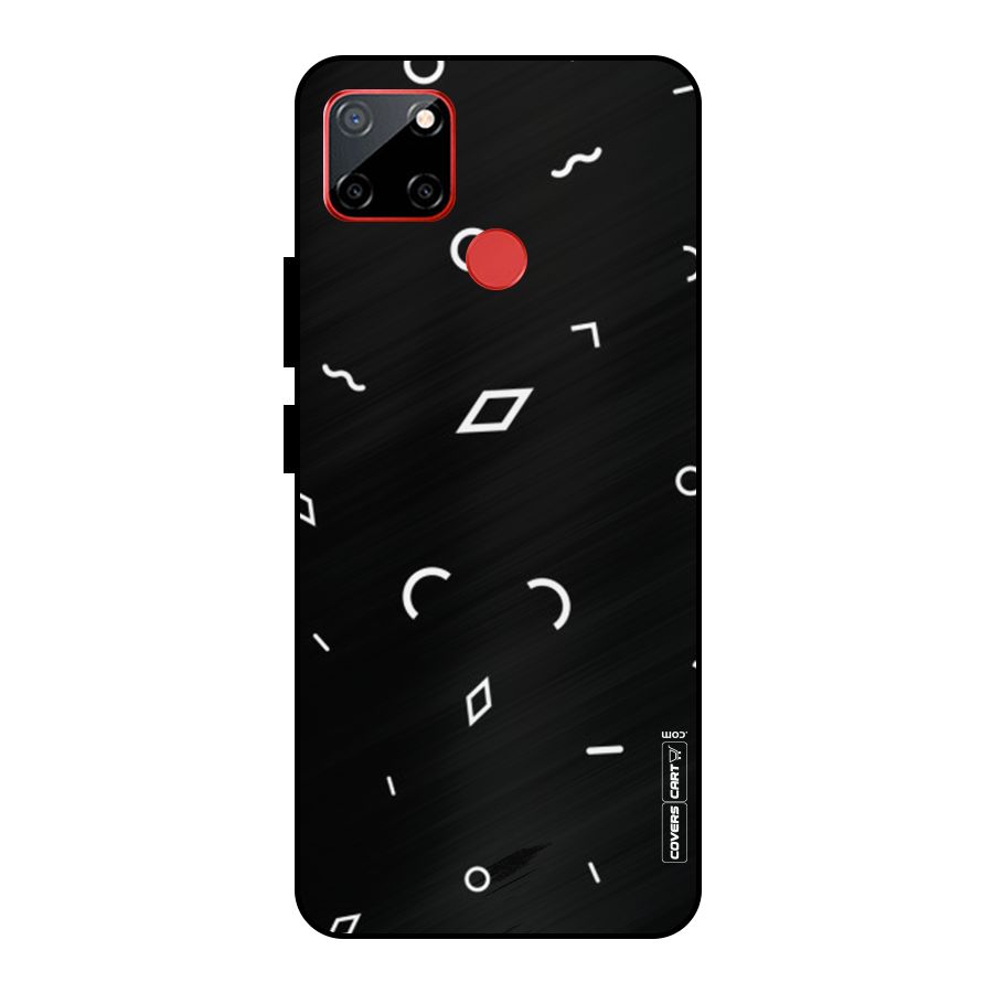 Minimal Shapes Metal Back Case for Realme C12