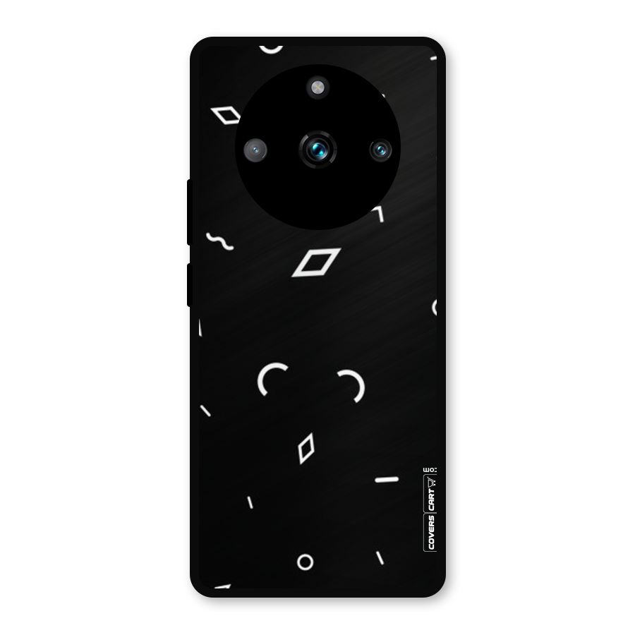 Minimal Shapes Metal Back Case for Realme Narzo 60 Pro