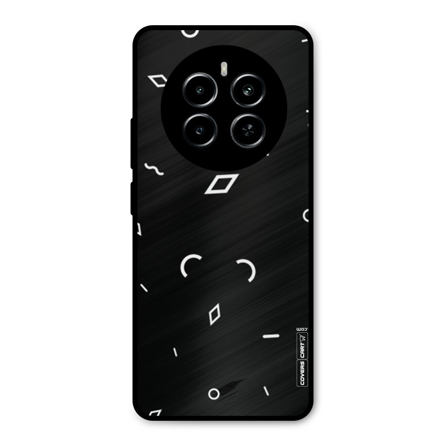 Minimal Shapes Metal Back Case for Realme P1