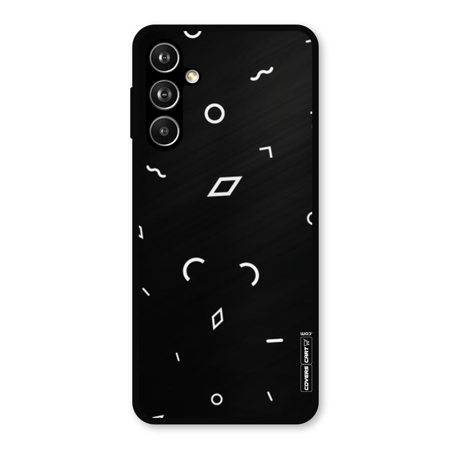 Minimal Shapes Metal Back Case for Samsung Galaxy M54