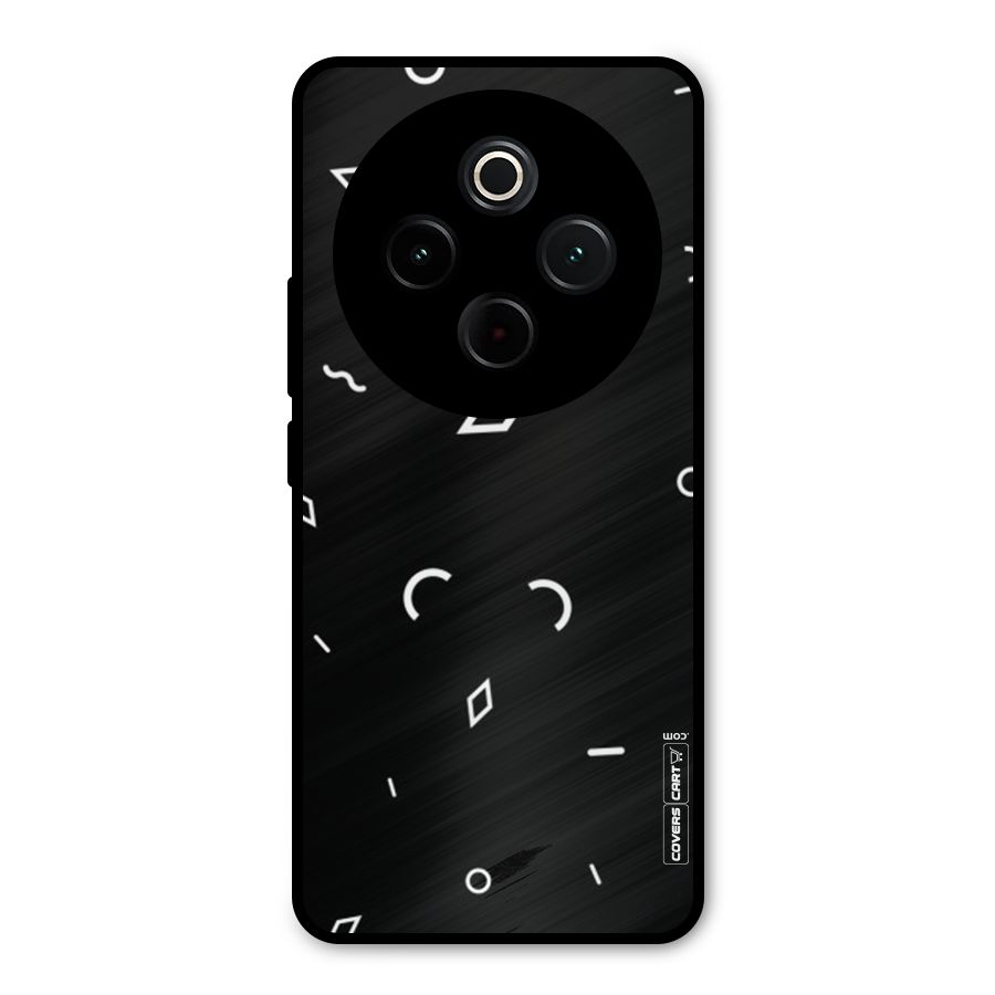 Minimal Shapes Metal Back Case for Vivo T4