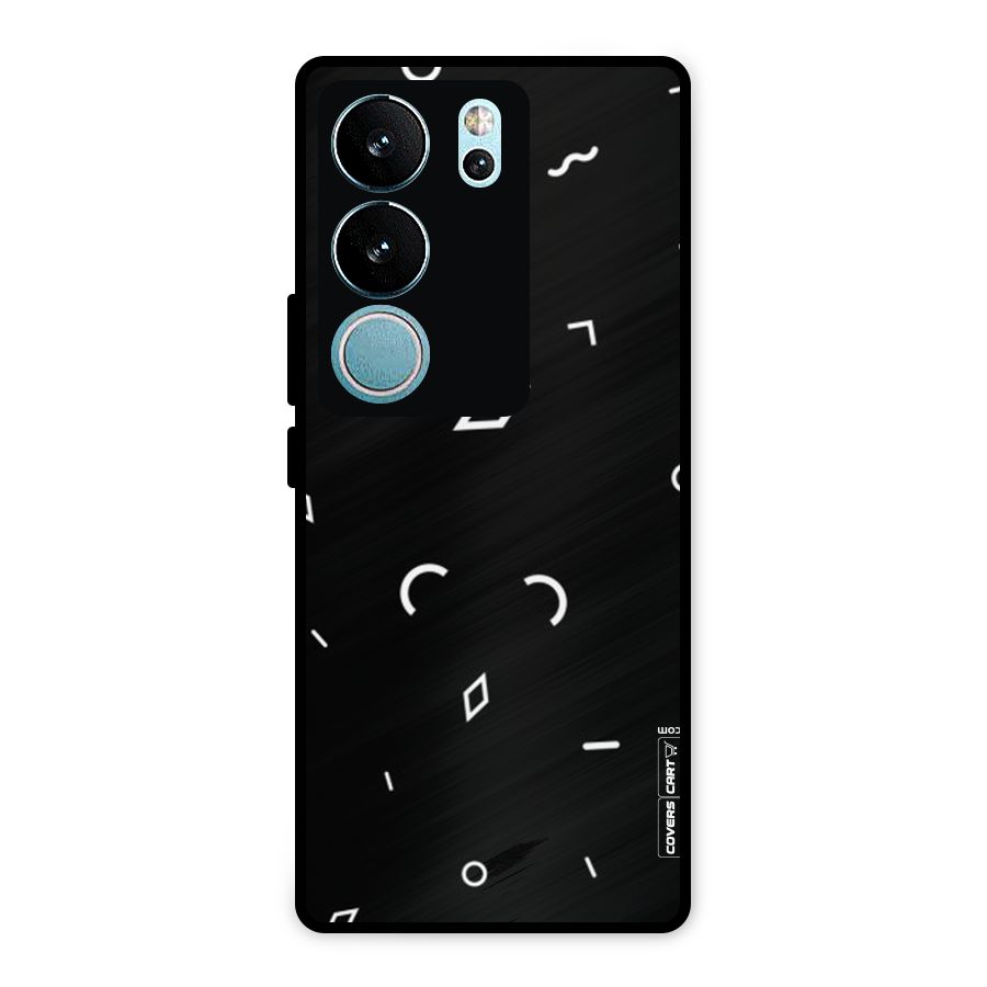 Minimal Shapes Metal Back Case for Vivo V29