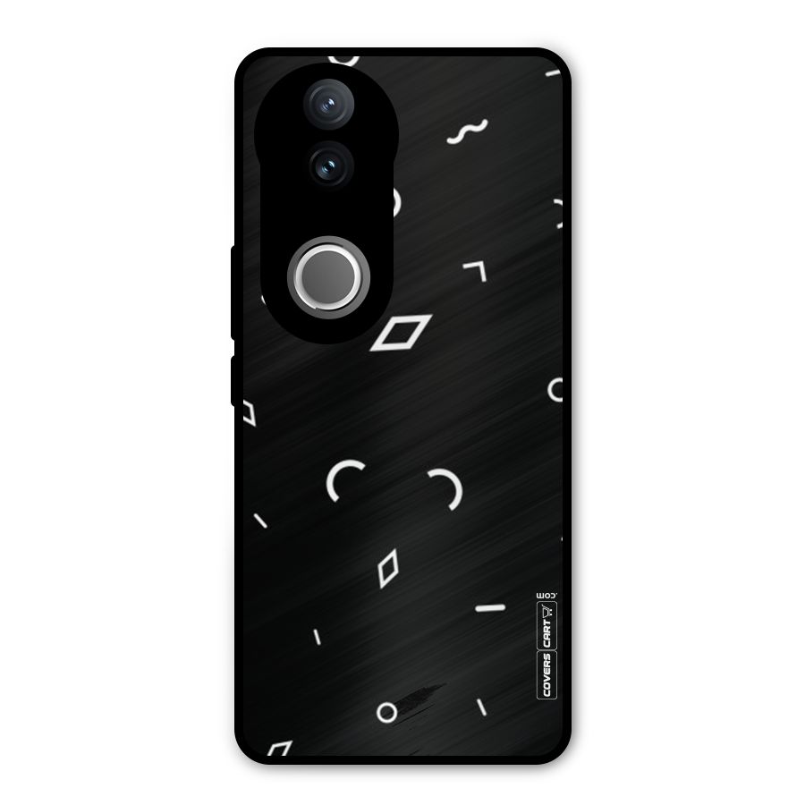 Minimal Shapes Metal Back Case for Vivo V50