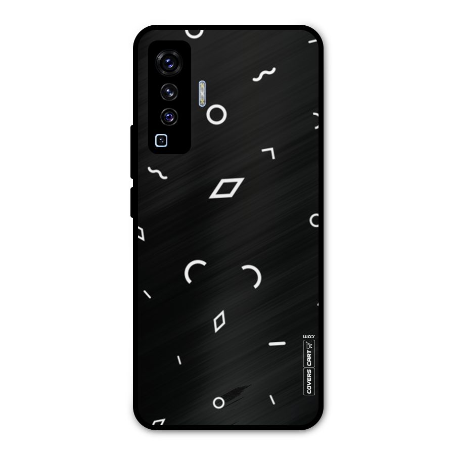 Minimal Shapes Metal Back Case for Vivo X50