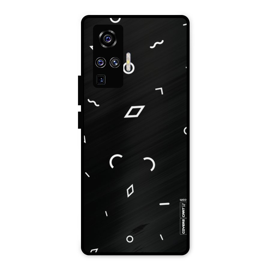 Minimal Shapes Metal Back Case for Vivo X50 Pro